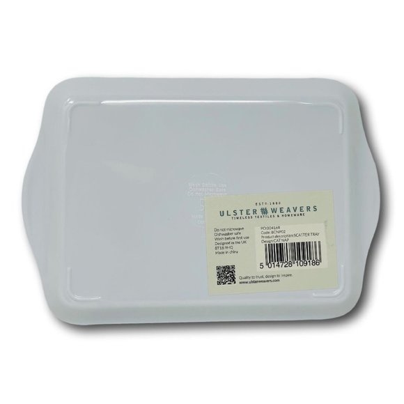 Ulster Weavers Melamine Snack Scatter Tray Cat Nap - Picture 2 of 2